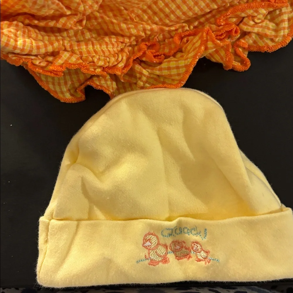 Set of 3 children’s hats U.S. Polo Assn. Kids Plaid and Gingham Hat Set included